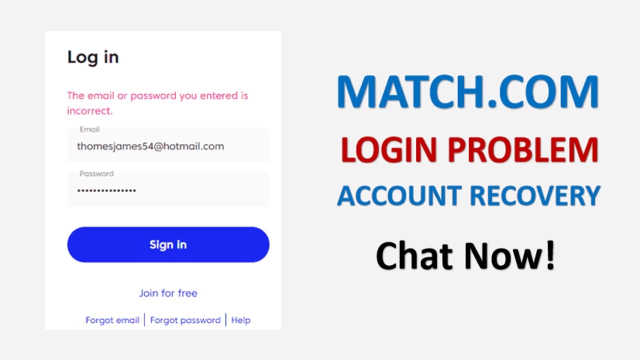 How Do I Login To My Match.Com Account